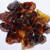 crystal amber fire glass