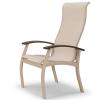 Belle Isle Sling Dining Supreme Arm Chair by Telescope Casual