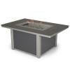 Rectangular Fire Table by Telescope Casual