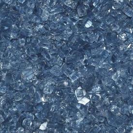 1/4" Pacific Blue Fire Glass by Leisure Select