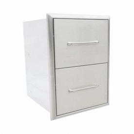 Two Drawer Cabinet by Saber Grills