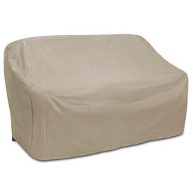Oversize 2 Seat Wicker Sofa Cover by Protective Covers Inc