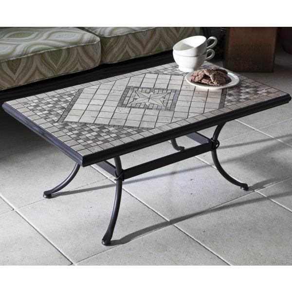 Basilica Marble Mosaic Coffee Table