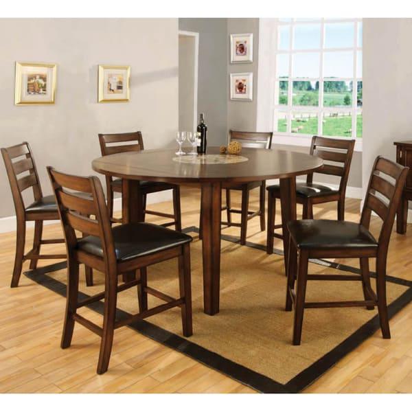 Westbury Counter Height Dining Set By Furniture Of America Westbury Counter Height Dining Set