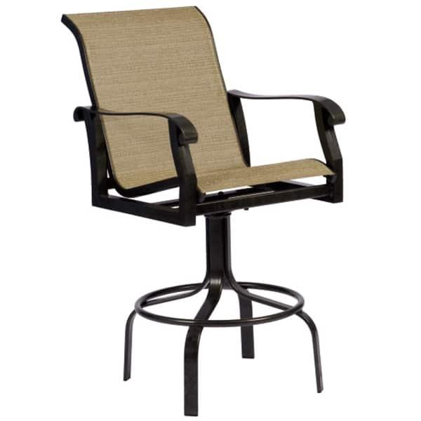 Bar Height Swivel Patio Chairs Epatio Outdoor Bar Height Table And Swivel Chairs Modern Patio