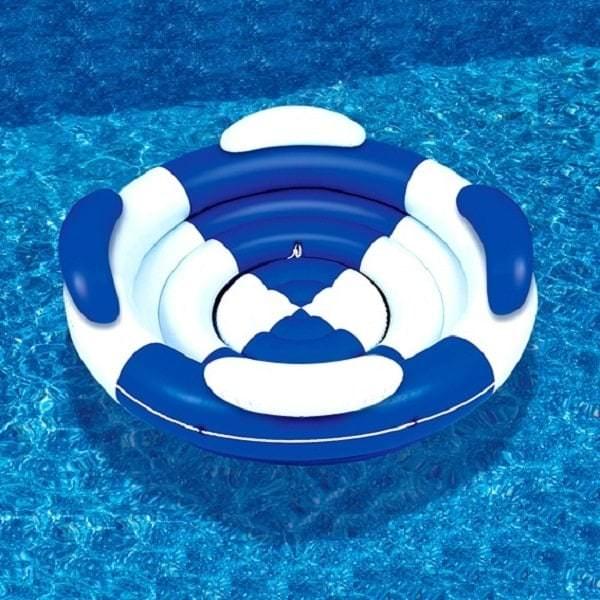 swimline sofa island lounger pool float