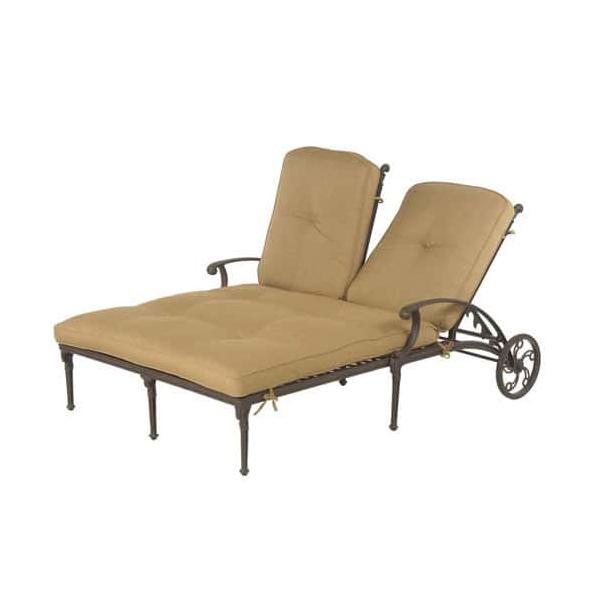 Grand Tuscany Double Chaise Lounge, Outdoor Furniture Dayton Ohio