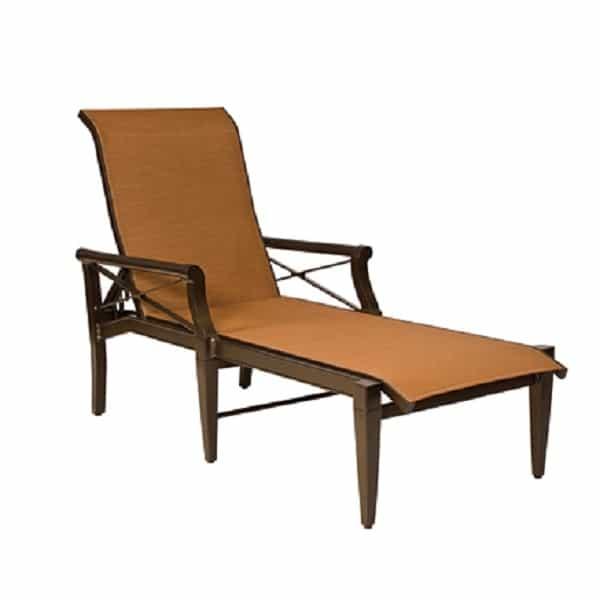 Andover Sling Chaise Lounge by Woodard