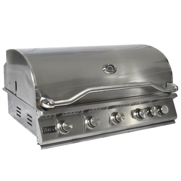 5 Burner Built In Grill by Titan Grills