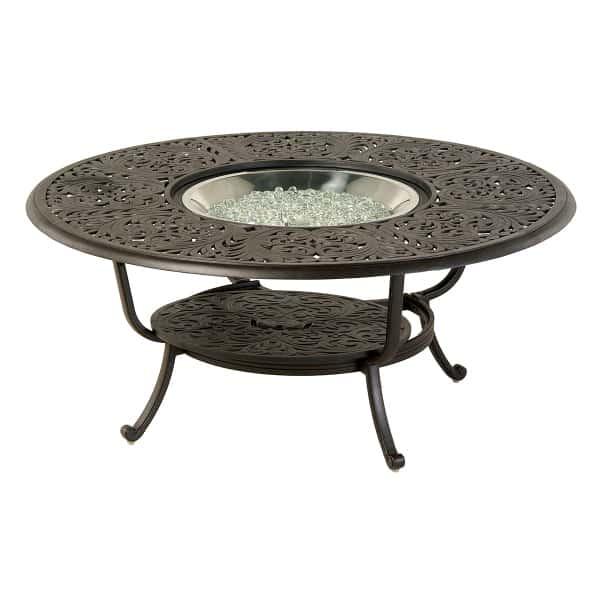 Tuscany 48 Round Gas Fire Pit Table Tuscany 48 Gas Fire Pit Clearance By Hanamint