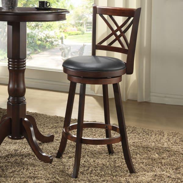 Double X Bar Stool (600 x 600 Pixel)