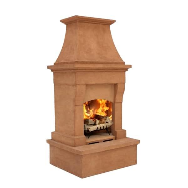 outdoor wood burning stove