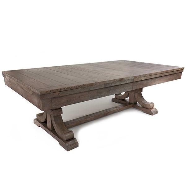 Carmel Carmel, Pool Table With Dining Top And Benches