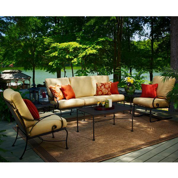 Meadowcraft Patio Furniture Family Leisure Monticello Deep Seating By Meadowcraft