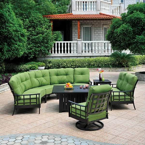 Stratford Estate Deep Seating Crescent Sectional By Hanamint