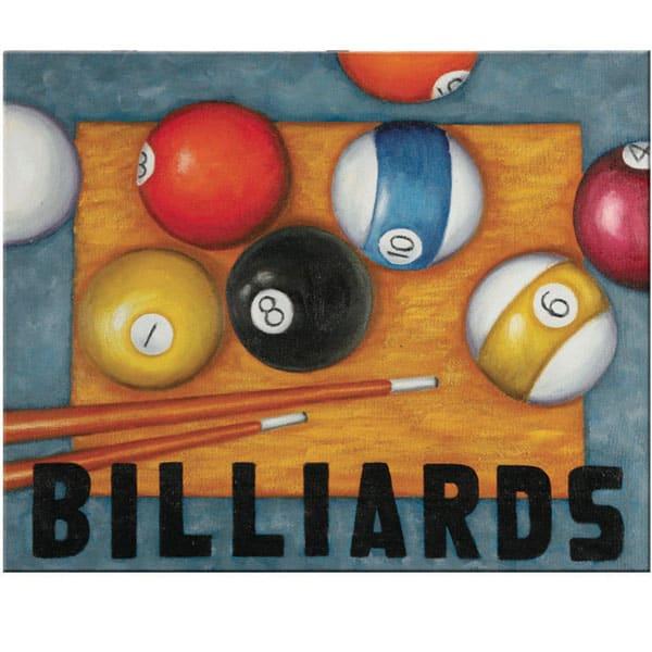 Billiards Wall Art