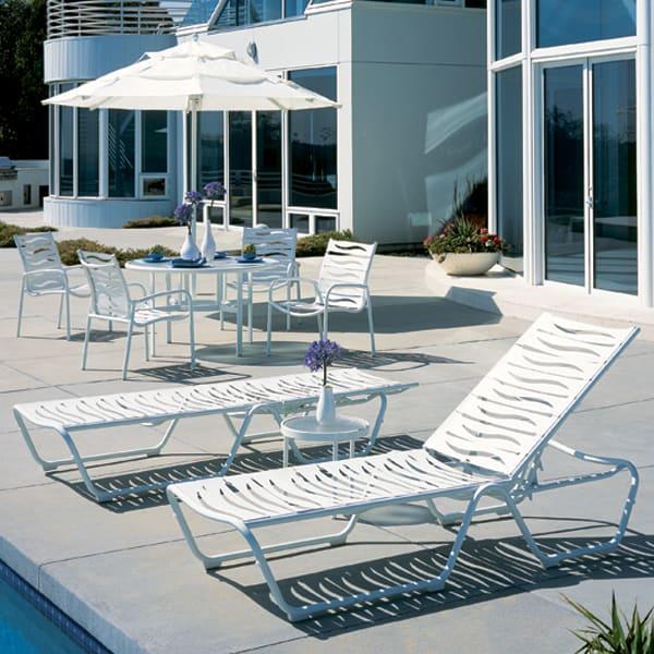 Millennia Wave Strap Chaise Lounge