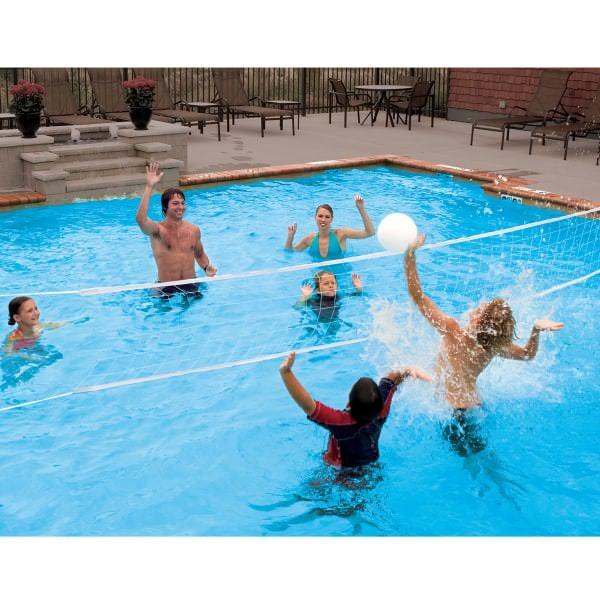 Discount Pool Supplies Poolside Volleyball Set 26065