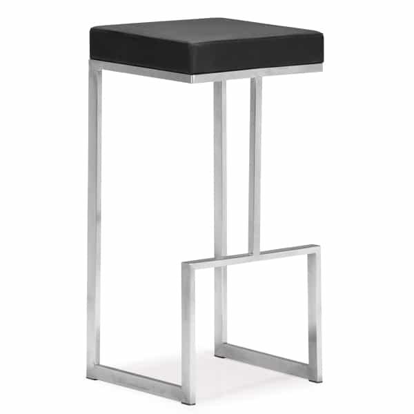 Darwen Bar Chairs - Black by Zuo Modern