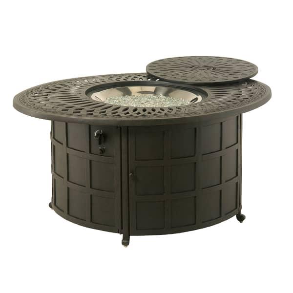 Mayfair Round Enclosed Gas Fire Pit