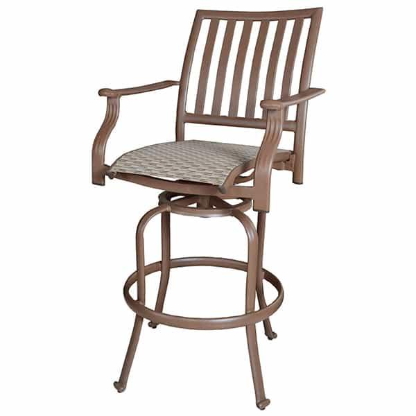 Island Breeze Swivel Bar Stool Outdoor Furniture Island Breeze Swivel Bar Stool By Panama Jack
