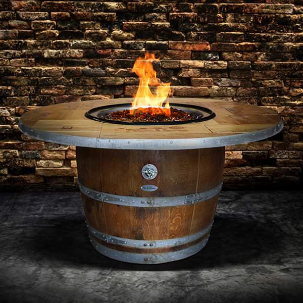 The Enthusiast Wine Barrel Fire Pit Table (600 x 600 Pixel)