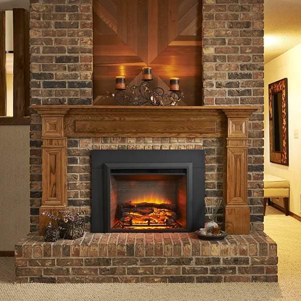 The Gallery Collection, ZeroClearance Electric Fireplace Insert The Gallery Collection, ZeroClearance Electric Fireplace Insert
