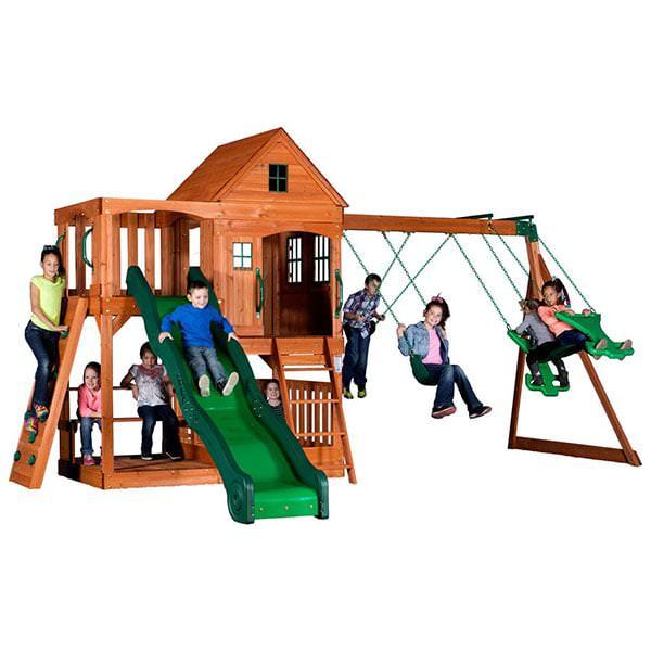 Pacific View Swing Set By Backyard Discovery Family Leisure