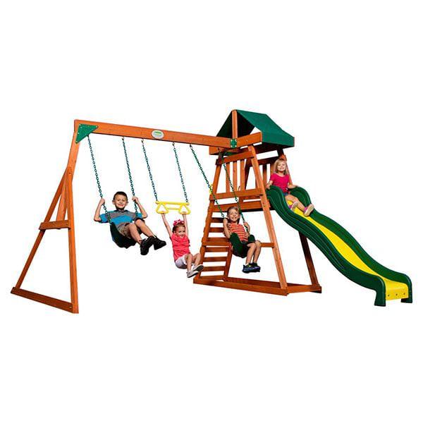 Prescott Swing Set By Backyard Discovery Family Leisure