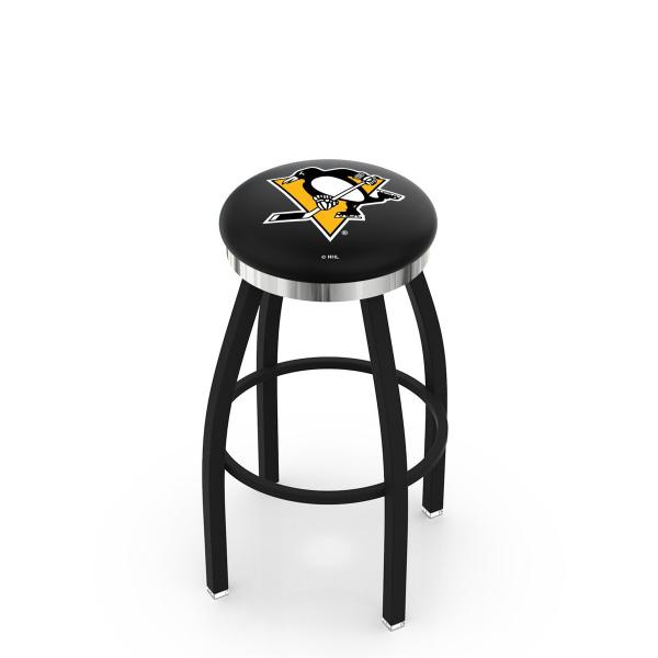 Pittsburgh Penguins Counter Height Bar Stool w/ Official NHL Logo