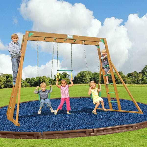 The Classic With Top Ladder Swing Set By Creative Playthings