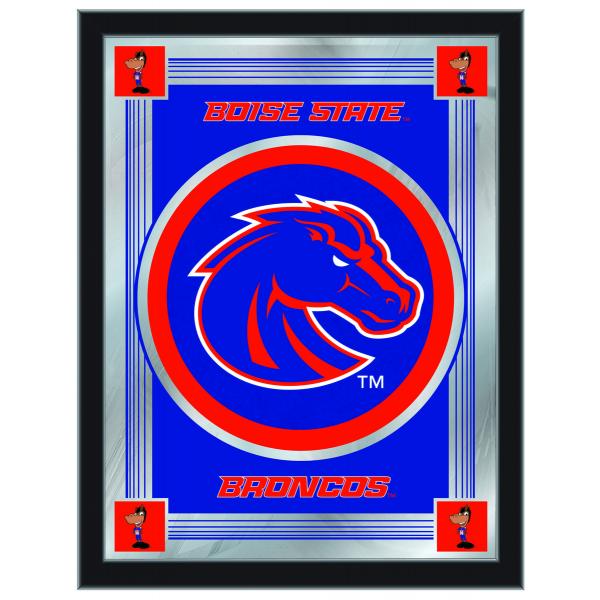 Boise State Logo Mirror 17x22 W Official College Logo Family Leisure