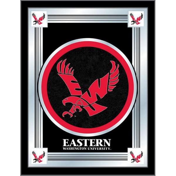 Eastern Washington Logo Mirror 17x22 W Official College Logo Family Leisure