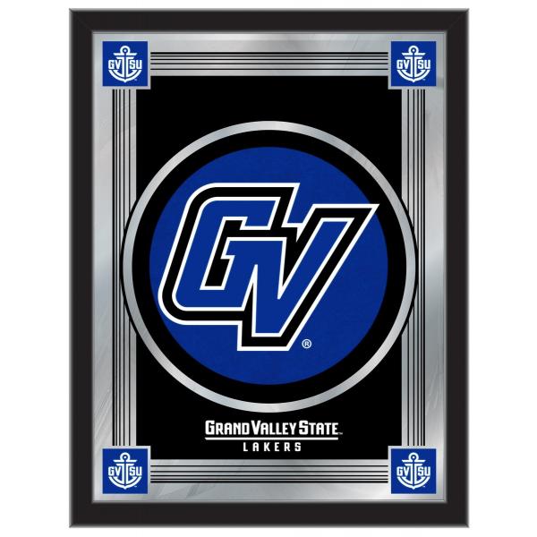 Grand Valley State Logo Mirror 17x22 W Official College Logo Family Leisure