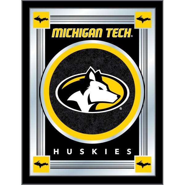 Michigan Tech Logo Mirror 17x22 W Official College Logo Family Leisure