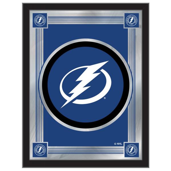 Tampa Bay Lightning Logo Mirror 17x22 W Official Nhl Logo Family Leisure