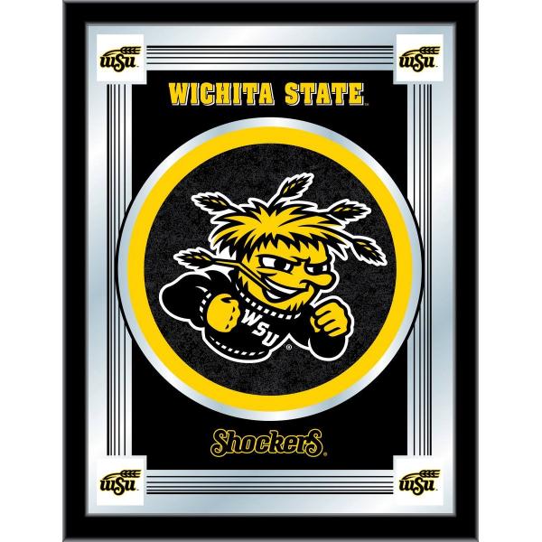 Wichita State Logo Mirror 17x22 W Official College Logo Family Leisure