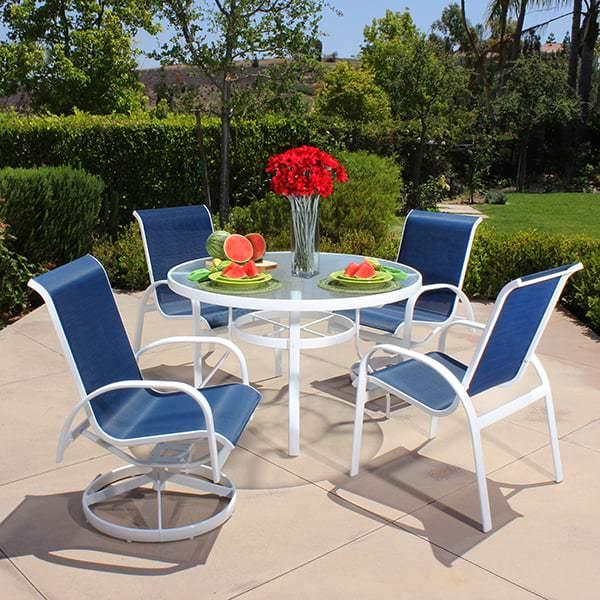 Capri Sling Dining Collection By Alu Mont For Hanamint
