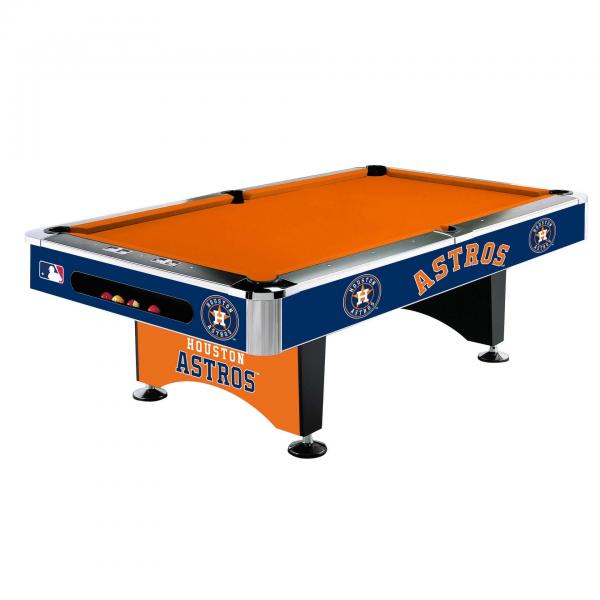 Houston Astros 8' Pool Table