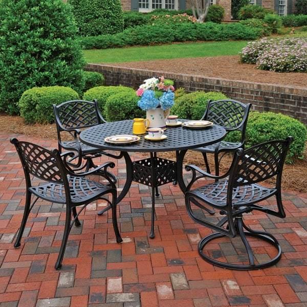 Mayfair Berkshire Hanamint Estate Dining Cushion - Newport Patio Table And Chairs