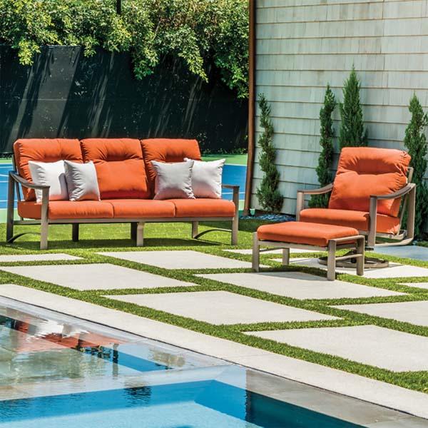 Brazo All Weather Cushion Collection By Tropitone Brand Furniture - Tropitone Chaise Lounge Cushions Brazo All Weather Cushion Collection By Tropitone Brand Furniture - Tropitone Chaise Lounge Cushions