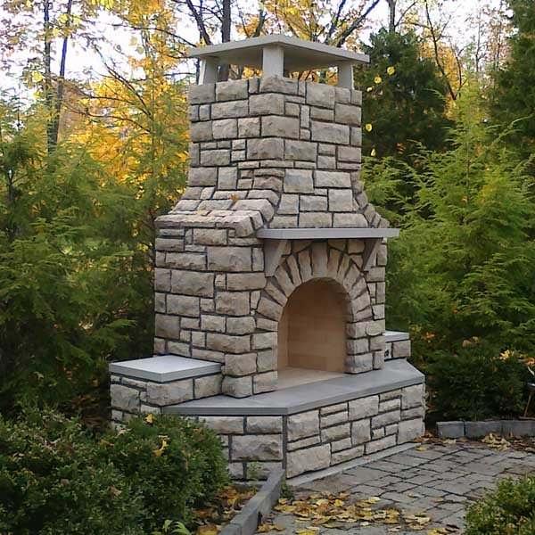 Outdoor Rooms Bentley Fireplace Project 11764