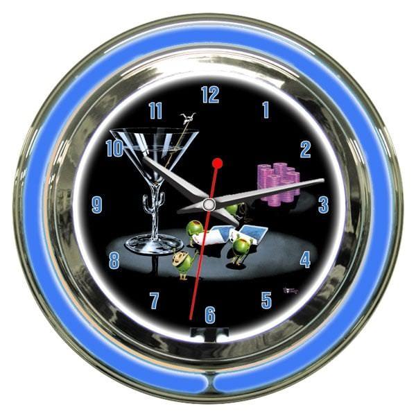 Pocket Rockets Wall Clock by Michael Godard Designs Game Room Decorations