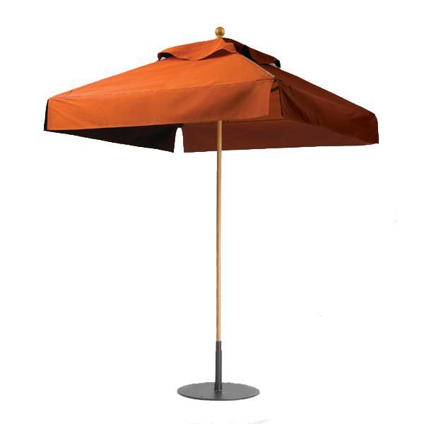 Cafe Basta Sole Wood Umbrella