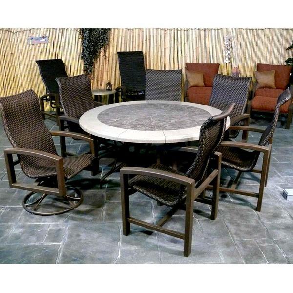 Lakeside Woven Dining By Tropitone